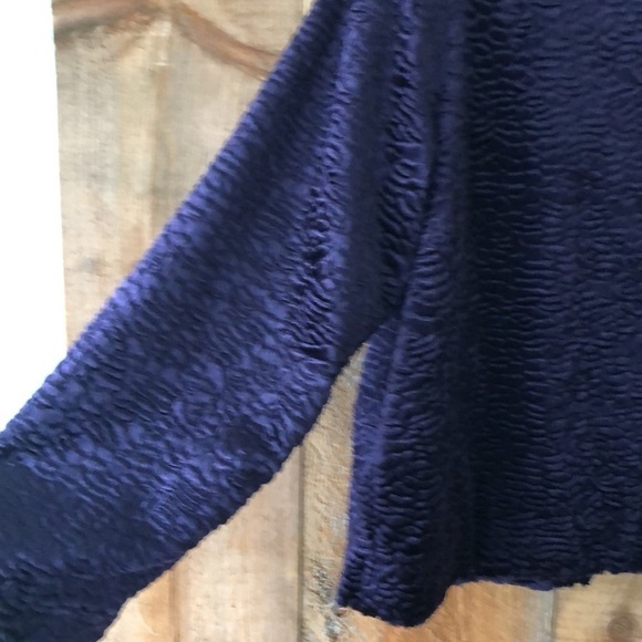 PURPLE Velvet Jacket Size 14 - Picture 5 of 7